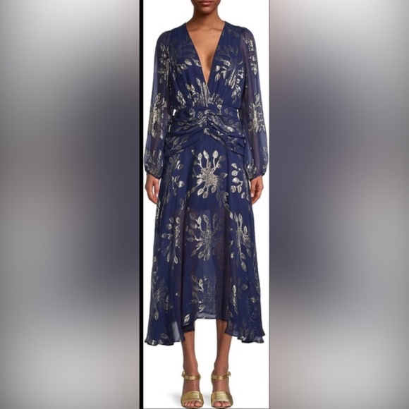 Delfi Collective Dresses & Skirts - NWT Delfi Collective 100%  Silk Dress - size XS